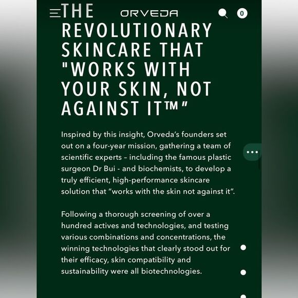 ORVEDA The Healing Sap Serum 20ml Mini Brand New - Picture 12 of 13